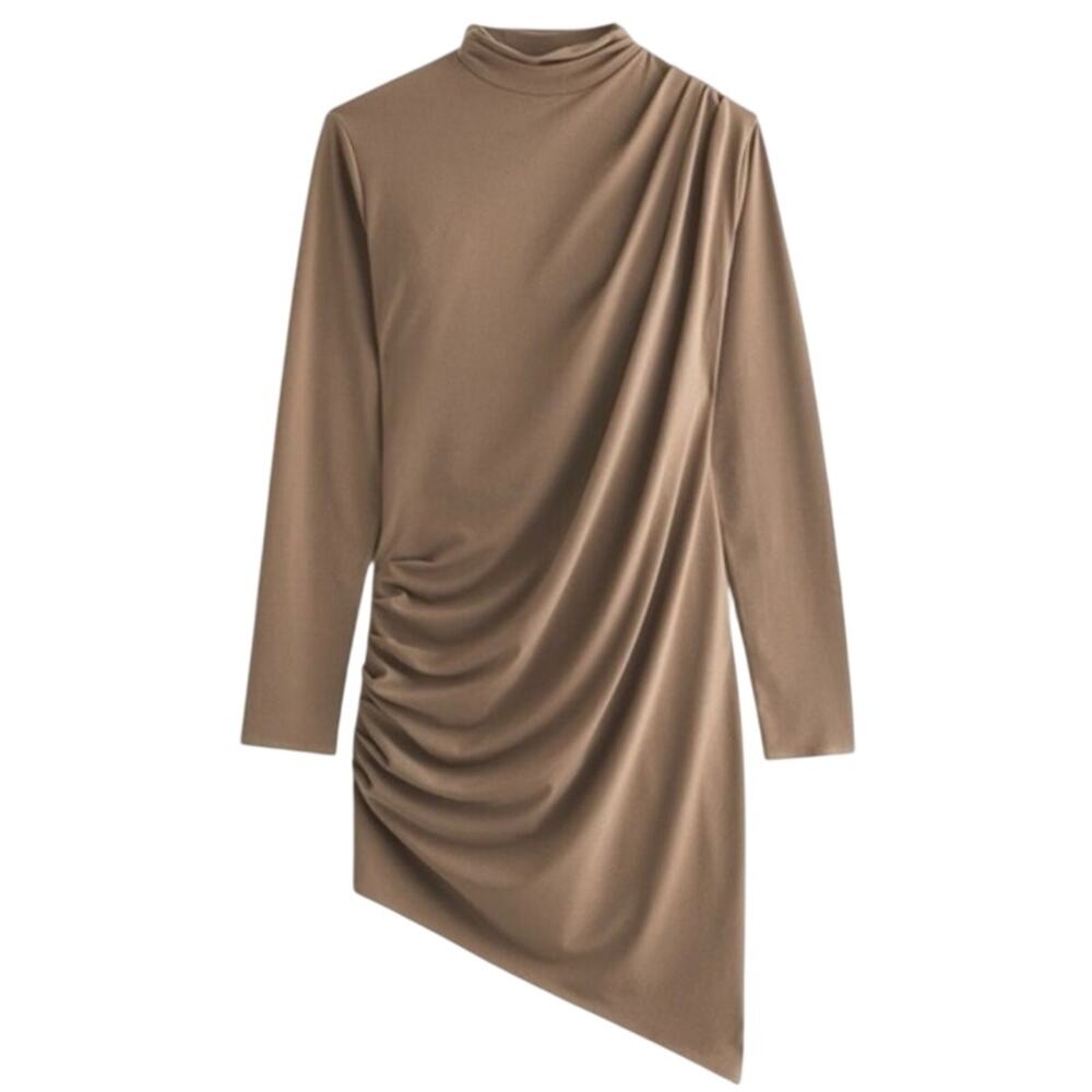 Abercrombie & Fitch Ruched Dress Mini - Picture 7 of 9
